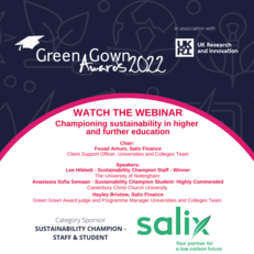 Be inspired and watch the webinar on this year's winners